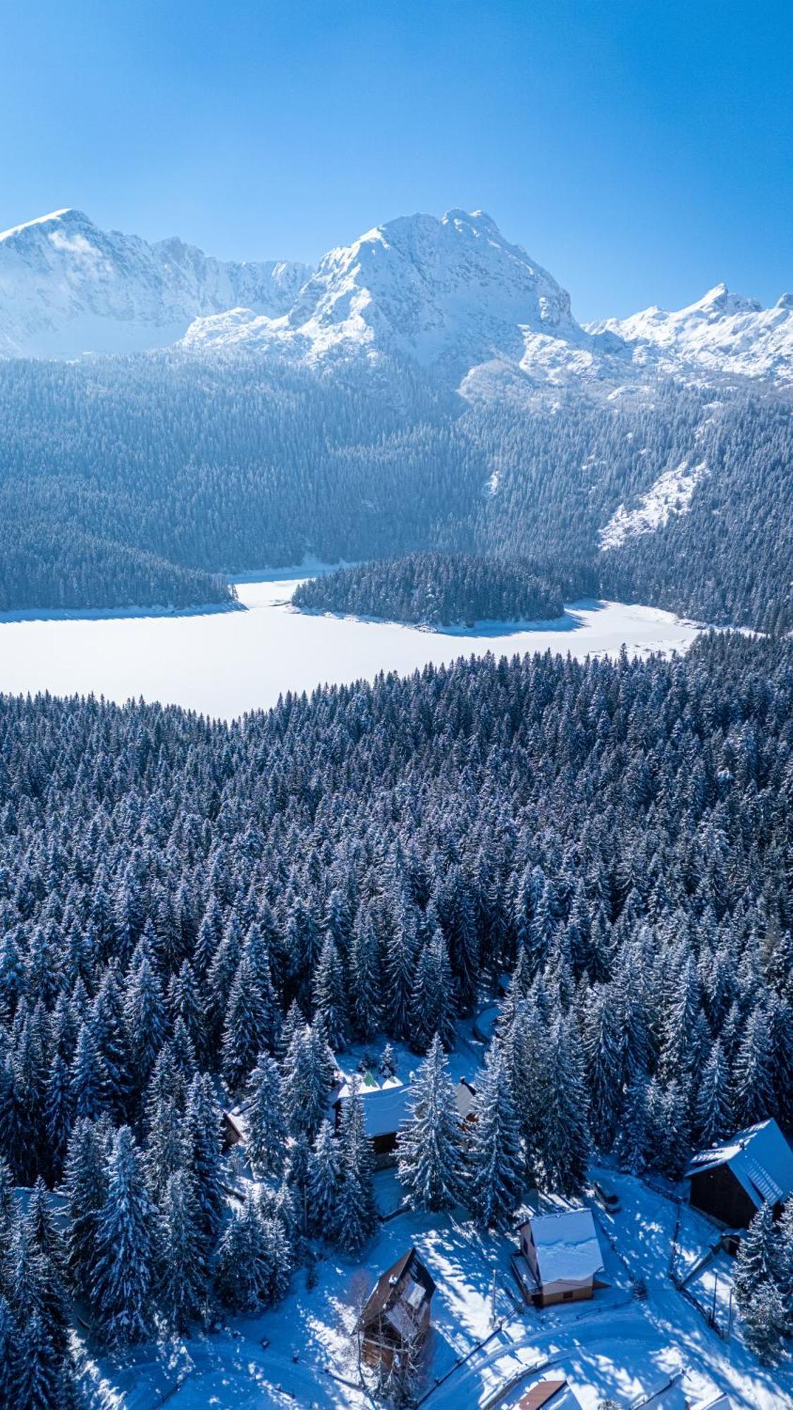 Black Lake Chalet Žabljak エクステリア 写真