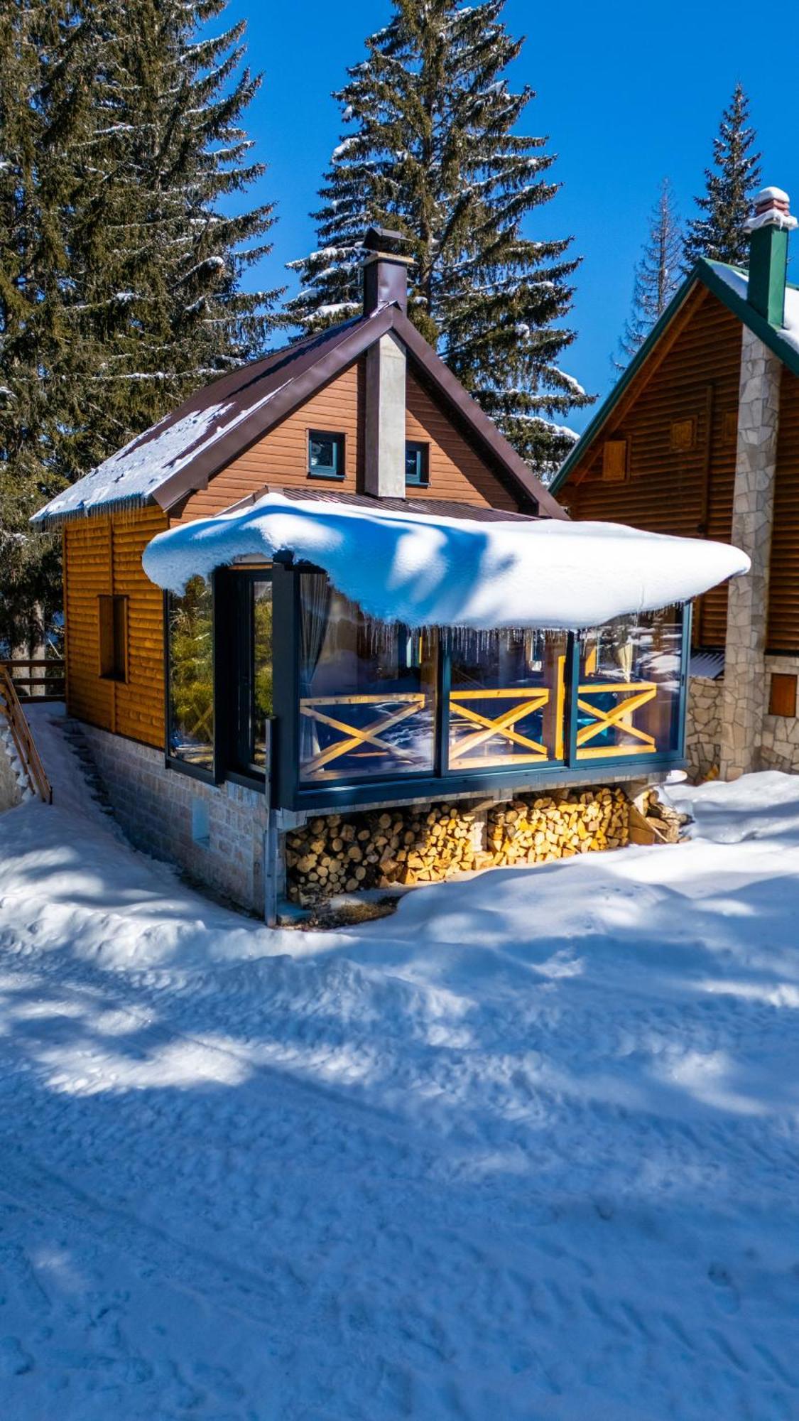 Black Lake Chalet Žabljak エクステリア 写真